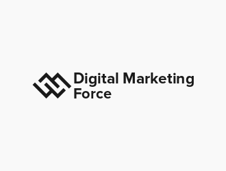 Digital Marketing Force logo design by berkahnenen