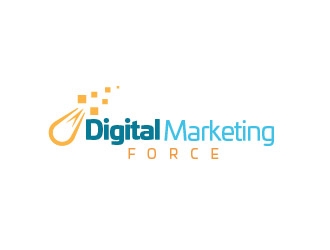 Digital Marketing Force logo design by Rachel