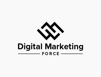 Digital Marketing Force logo design by careem