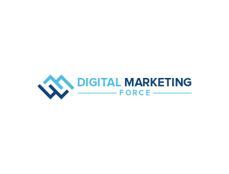 Digital Marketing Force logo design by falah 7097
