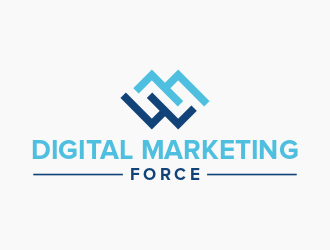 Digital Marketing Force logo design by falah 7097