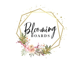 Blooming Boards logo design by Rachel