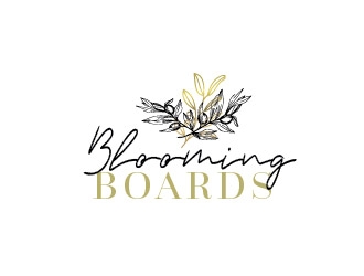 Blooming Boards logo design by Rachel
