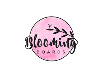 Blooming Boards logo design by sheilavalencia