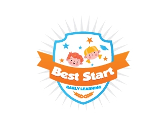 Best Start Early Learning logo design by KreativeLogos