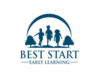Best Start Early Learning logo design by Gwerth