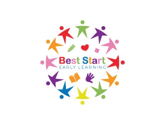 Best Start Early Learning logo design by sanworks