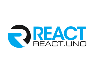 REACT logo design by kunejo