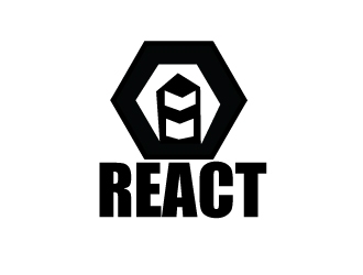 REACT logo design by AamirKhan