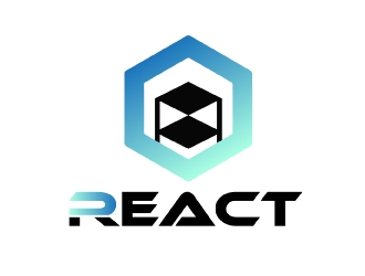 REACT logo design by AamirKhan