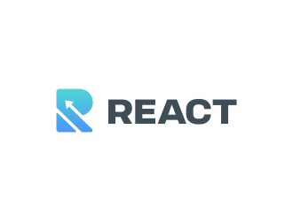 REACT logo design by mashoodpp
