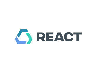 REACT logo design by mashoodpp