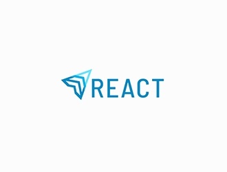 REACT logo design by ardihero