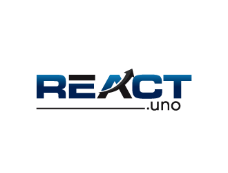 REACT logo design by bluespix