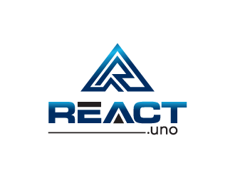 REACT logo design by bluespix