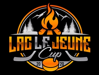 Lac Le Jeune Cup logo design by DreamLogoDesign