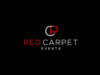 Red Carpet Events logo design by Lovoos
