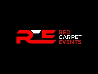 Red Carpet Events logo design by onetm