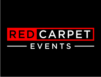 Red Carpet Events logo design by Zhafir