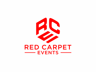 Red Carpet Events logo design by checx