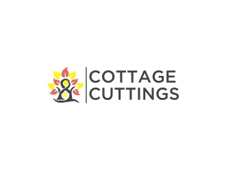 Cottage Cuttings logo design by Diancox