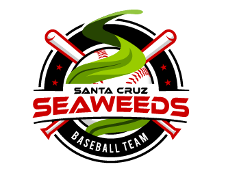 Santa Cruz Seaweed logo design by SOLARFLARE