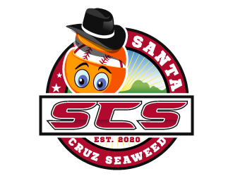 Santa Cruz Seaweed logo design by Suvendu