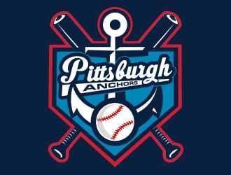 Pittsburgh Anchors logo design by Benok