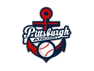 Pittsburgh Anchors logo design by Benok