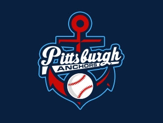 Pittsburgh Anchors logo design by Benok