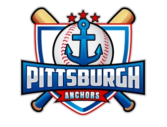 Pittsburgh Anchors logo design by uttam