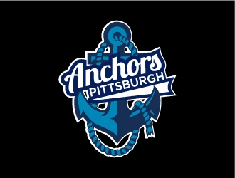 Pittsburgh Anchors logo design by Mirza