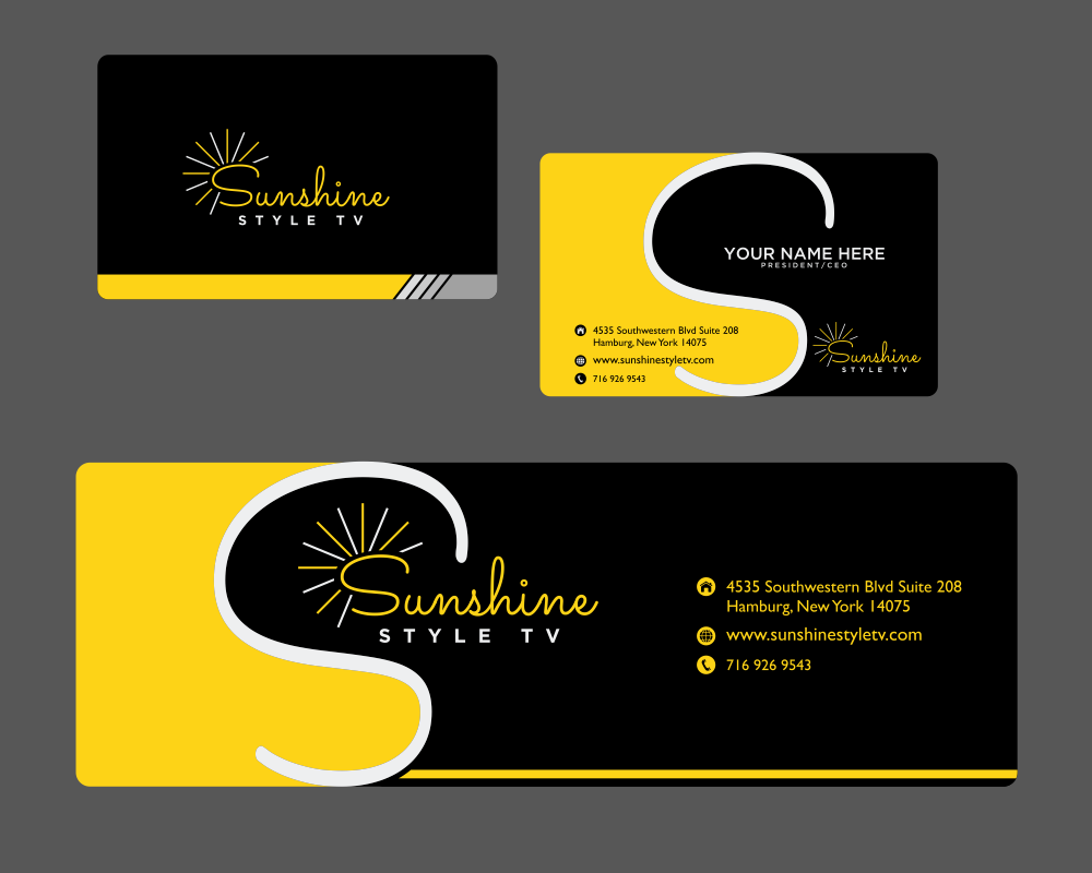 Sunshine Style TV logo design by Mahrein