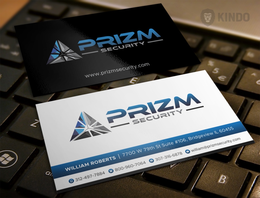 Prizm Security logo design by Kindo