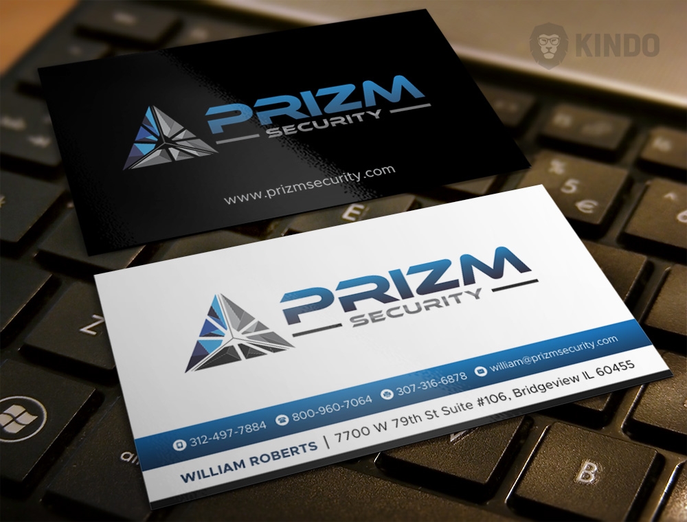 Prizm Security logo design by Kindo