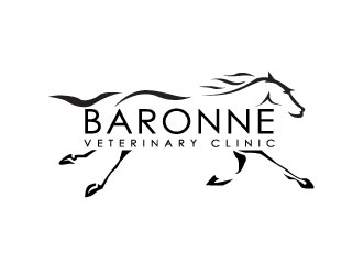 Baronne Veterinary Clinic logo design by J0s3Ph