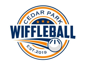 CEDAR PARK WIFFLEBALL logo design by Benok