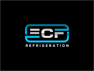 ECF REFRIGERATION logo design by bunda_shaquilla