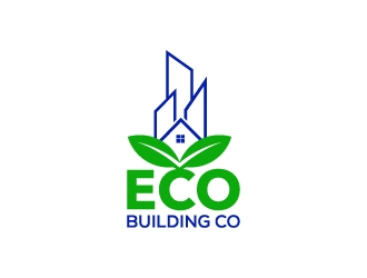 eco building co logo design by aryamaity