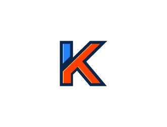 K logo design by AamirKhan