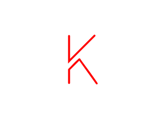K logo design by Rossee