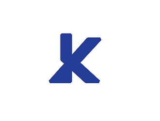 K logo design by paredesign
