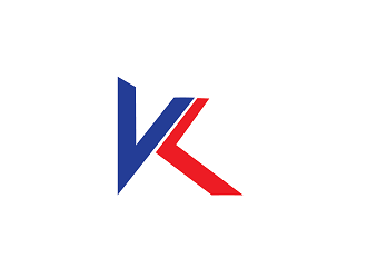 K logo design by paredesign