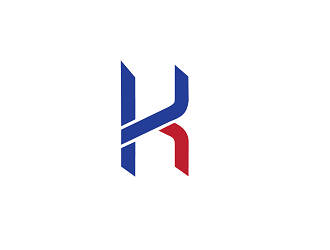 K logo design by paredesign