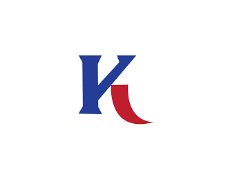 K logo design by paredesign