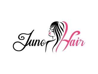 Juno Hair logo design by Krafty