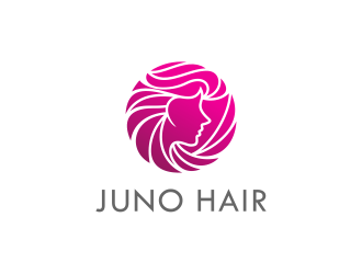 Juno Hair logo design by Panara