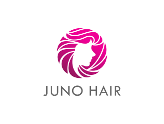 Juno Hair logo design by Panara