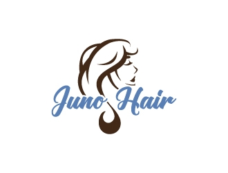 Juno Hair logo design by AamirKhan