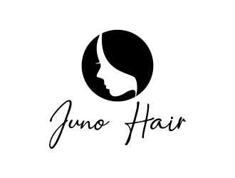 Juno Hair logo design by Aster